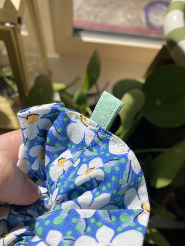 Chouchou bleu paquerette – Image 2
