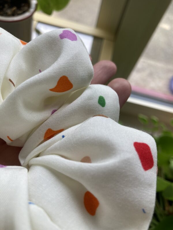 Chouchou viscose coloré – Image 2