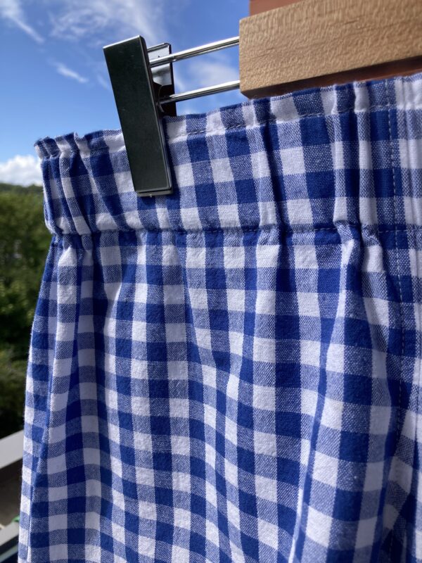 Short vichy bleu – Image 7