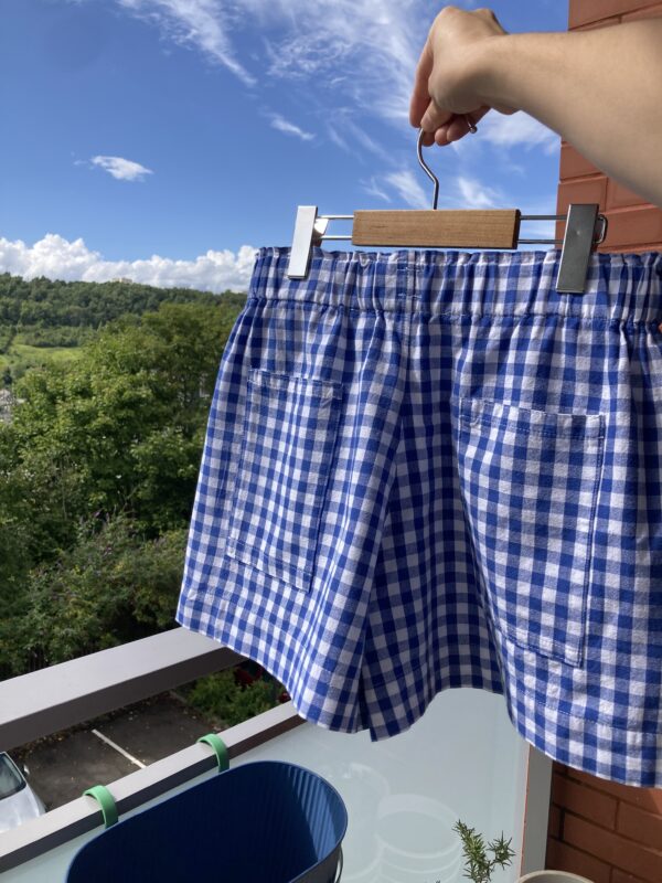 Short vichy bleu – Image 6