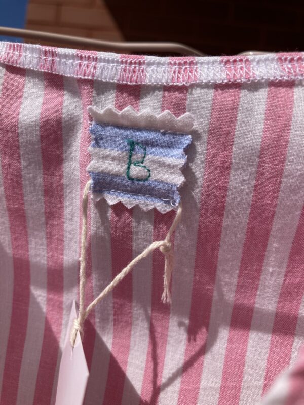 Haut sans manches rayé rose – Image 3