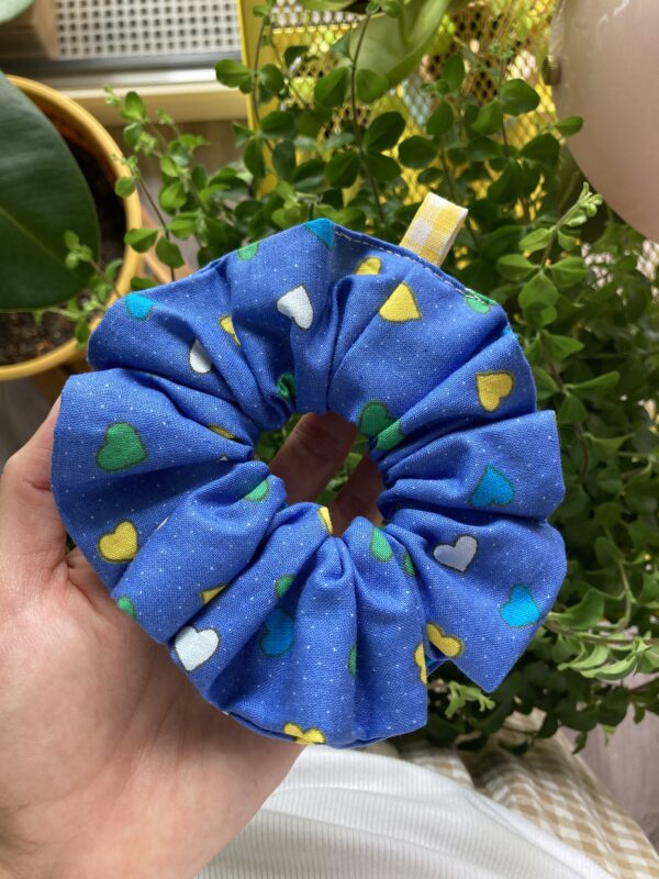 Chouchou vintage coeurs 90's