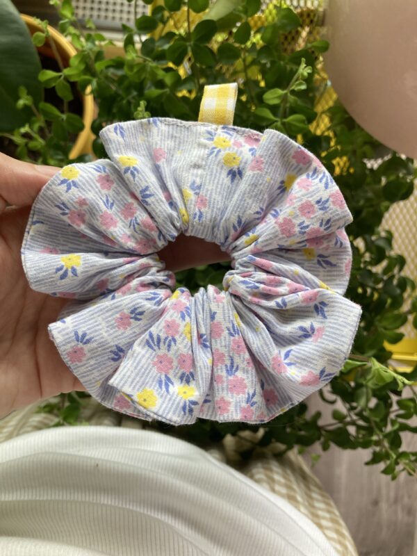 Chouchou vintage petites fleurs