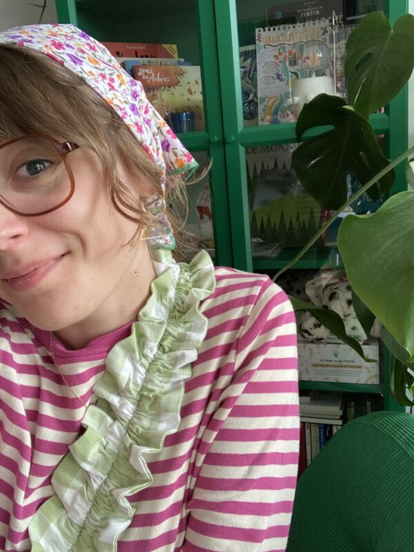 Bandoulière Bonnie froufrous
