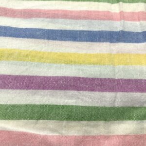 Rayé multicolore pastels