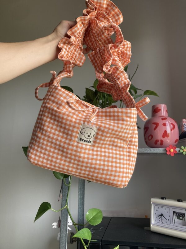 Sac Bonnie rembourré & Anse froufrou réglable