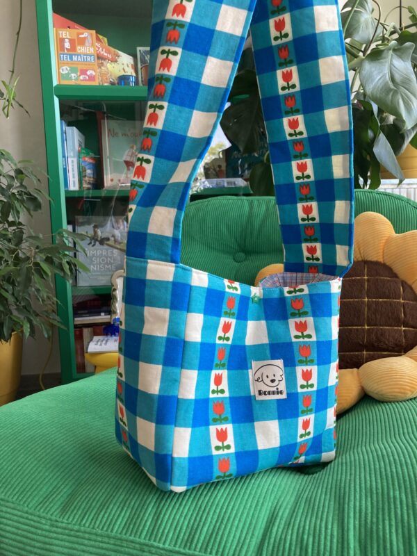 Sac Bonnie rembourré Tulipes vintage