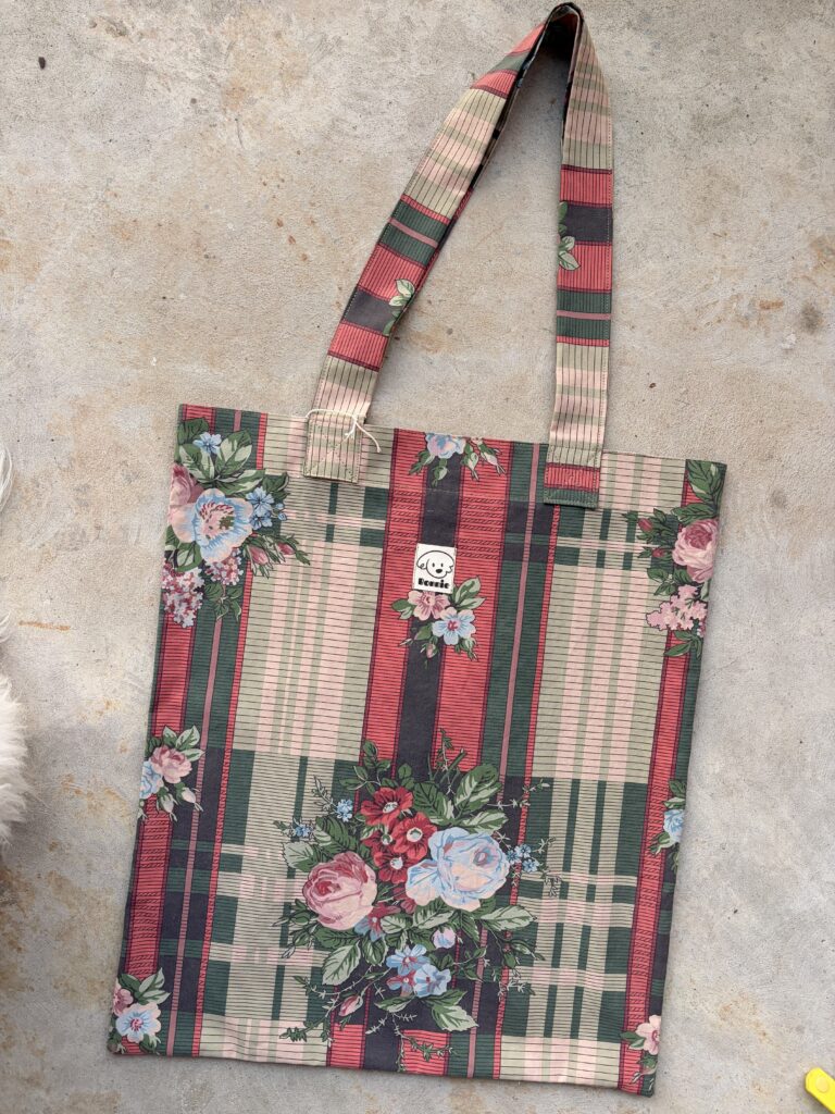 Tote Bag Upcyclé tissu Made in France