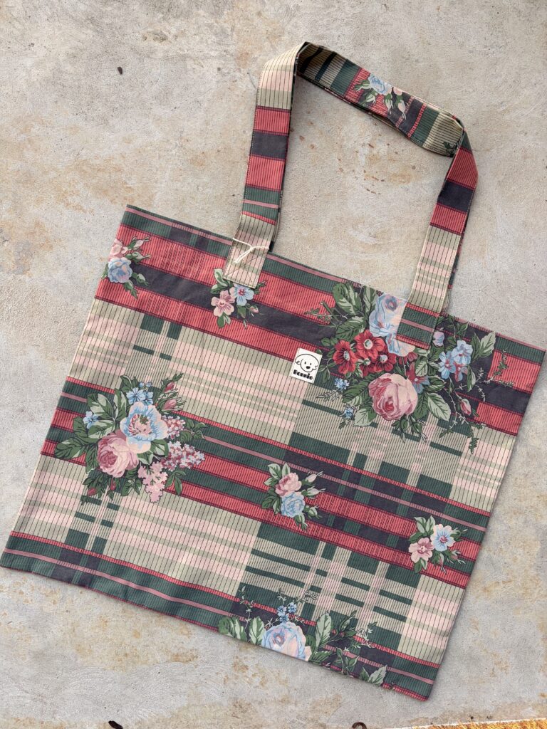 Tote Bag Upcyclé tissu Made in France