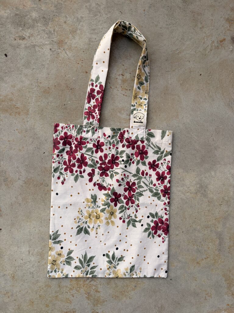 Tote Bag Upcyclé tissu KENZO Made in France